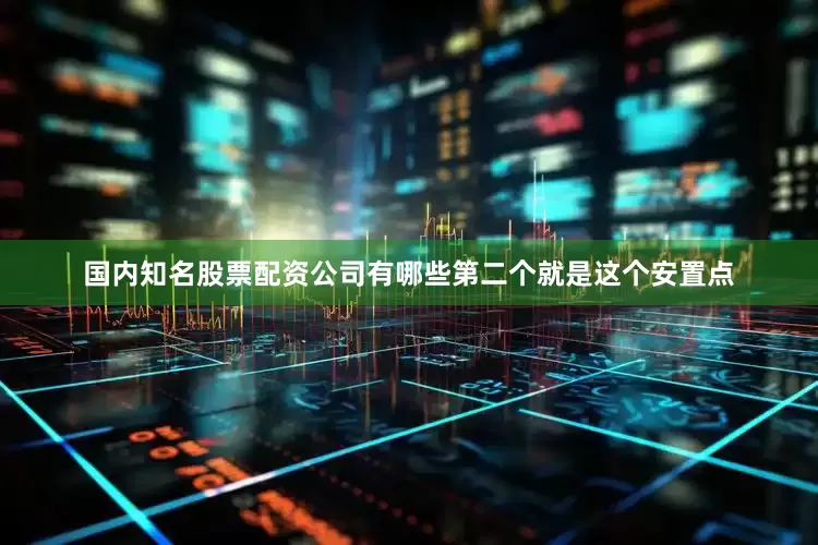国内知名股票配资公司有哪些第二个就是这个安置点