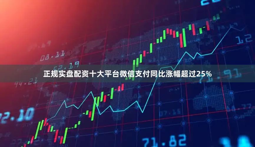 正规实盘配资十大平台微信支付同比涨幅超过25%